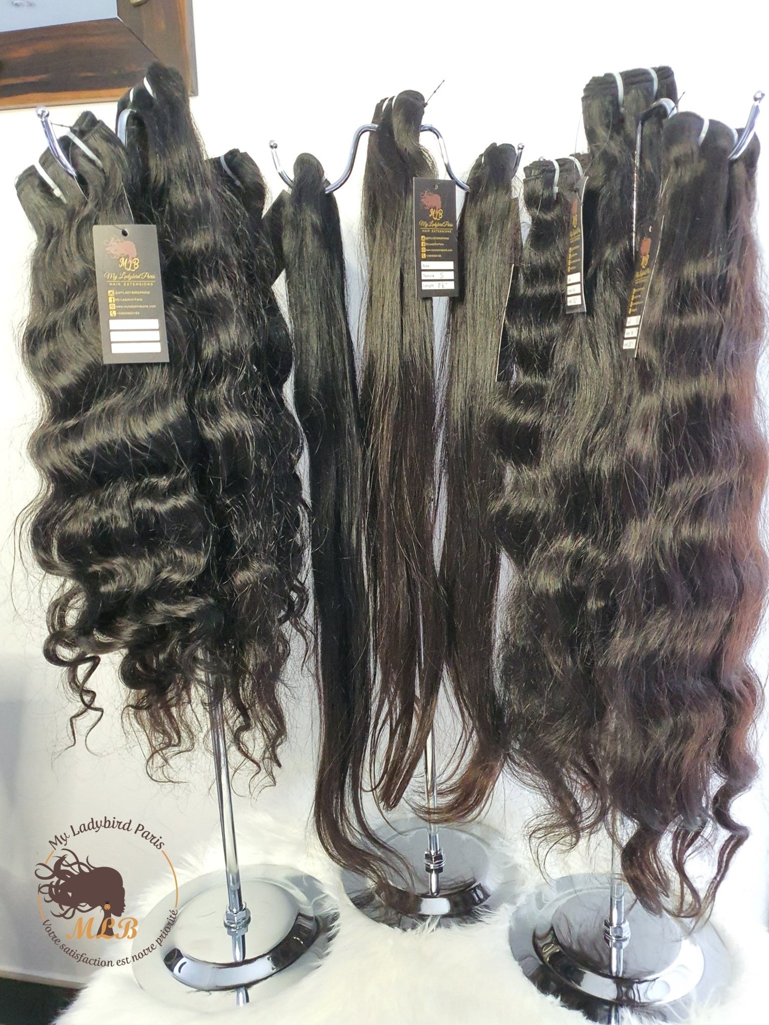 Extensions Raw hair