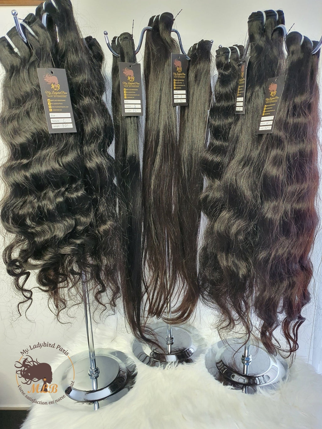 RAW CURLY HAIR EXTENSIONS