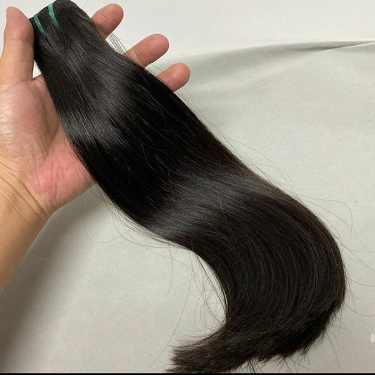 RAW HAIR STRAIGHT EXTENSIONS