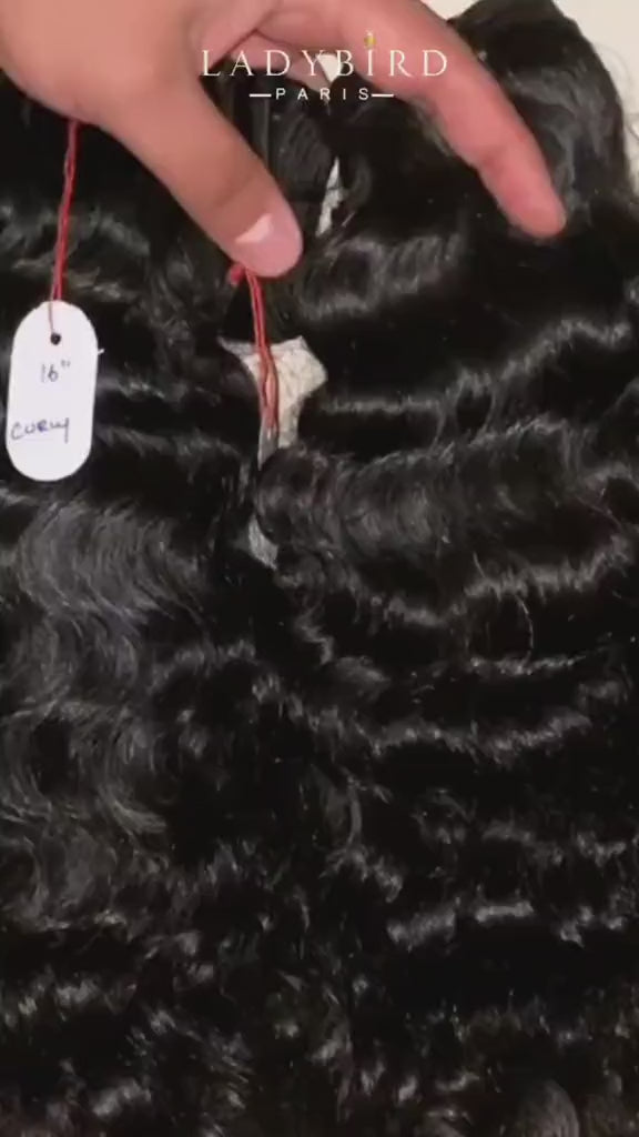 RAW HAIR WAVY EXTENSIONS